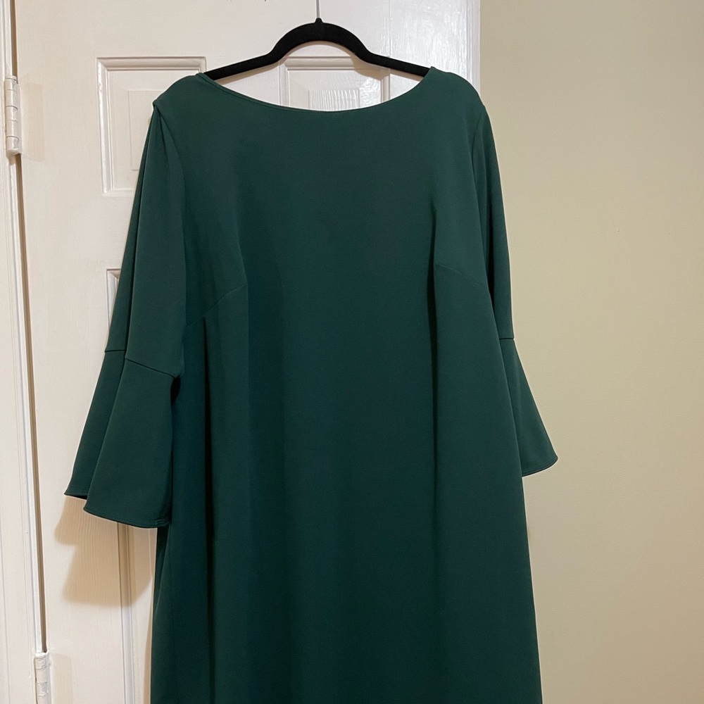 Dark green Calvin Klein dress. Size 22W.